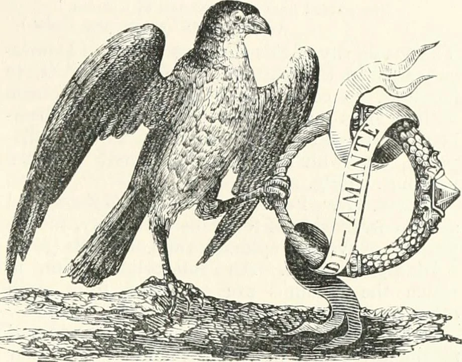 An illustration from An illustrated dictionary of words used in art and archaeology. Explaining terms frequently used in works on architecture, arms, bronzes, Christian art, colour, costume, decoration, devices, emblems, heraldry, lace, personal ornaments, pottery, painting, sculpture, &c., with their derivations, 1883, leaf 120