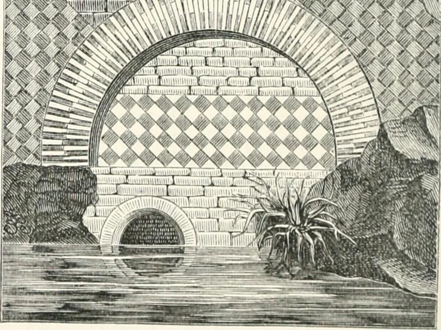 An illustration from An illustrated dictionary of words used in art and archaeology. Explaining terms frequently used in works on architecture, arms, bronzes, Christian art, colour, costume, decoration, devices, emblems, heraldry, lace, personal ornaments, pottery, painting, sculpture, &c., with their derivations, 1883, leaf 121