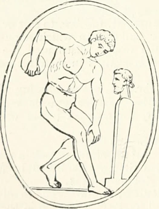 An illustration from An illustrated dictionary of words used in art and archaeology. Explaining terms frequently used in works on architecture, arms, bronzes, Christian art, colour, costume, decoration, devices, emblems, heraldry, lace, personal ornaments, pottery, painting, sculpture, &c., with their derivations, 1883, leaf 123