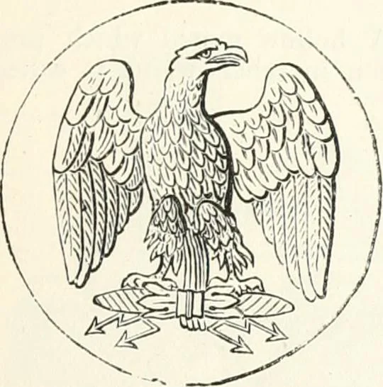 An illustration from An illustrated dictionary of words used in art and archaeology. Explaining terms frequently used in works on architecture, arms, bronzes, Christian art, colour, costume, decoration, devices, emblems, heraldry, lace, personal ornaments, pottery, painting, sculpture, &c., with their derivations, 1883, leaf 130