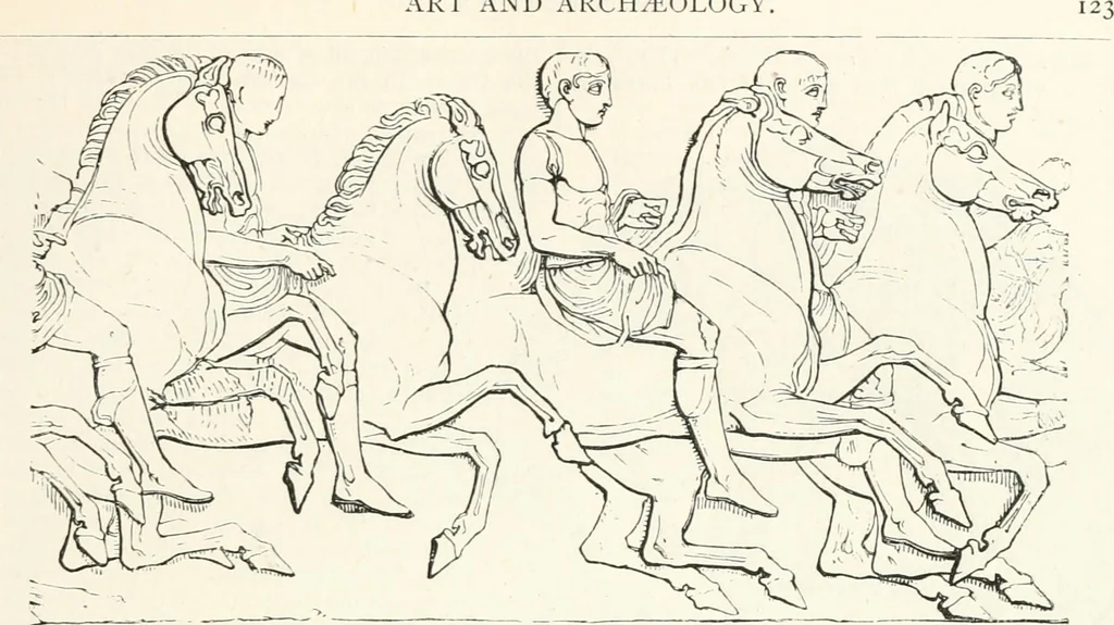 An illustration from An illustrated dictionary of words used in art and archaeology. Explaining terms frequently used in works on architecture, arms, bronzes, Christian art, colour, costume, decoration, devices, emblems, heraldry, lace, personal ornaments, pottery, painting, sculpture, &c., with their derivations, 1883, leaf 134