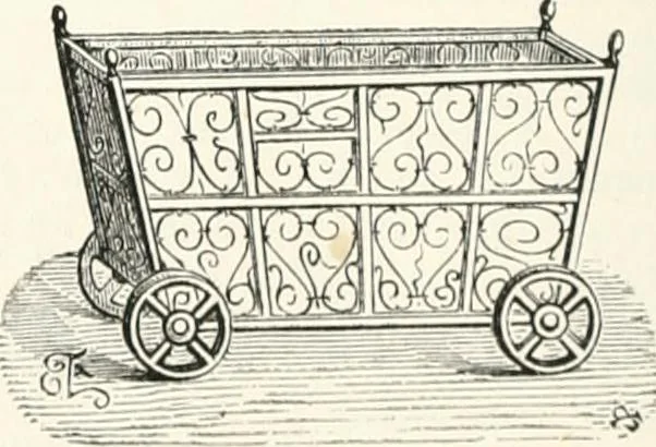 An illustration from An illustrated dictionary of words used in art and archaeology. Explaining terms frequently used in works on architecture, arms, bronzes, Christian art, colour, costume, decoration, devices, emblems, heraldry, lace, personal ornaments, pottery, painting, sculpture, &c., with their derivations, 1883, leaf 141
