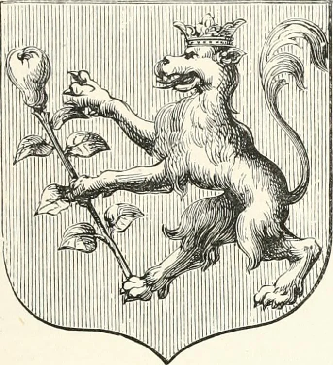 An illustration from An illustrated dictionary of words used in art and archaeology. Explaining terms frequently used in works on architecture, arms, bronzes, Christian art, colour, costume, decoration, devices, emblems, heraldry, lace, personal ornaments, pottery, painting, sculpture, &c., with their derivations, 1883, leaf 142