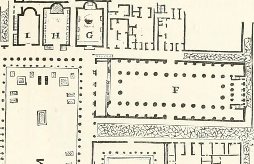 An illustration from An illustrated dictionary of words used in art and archaeology. Explaining terms frequently used in works on architecture, arms, bronzes, Christian art, colour, costume, decoration, devices, emblems, heraldry, lace, personal ornaments, pottery, painting, sculpture, &c., with their derivations, 1883, leaf 156