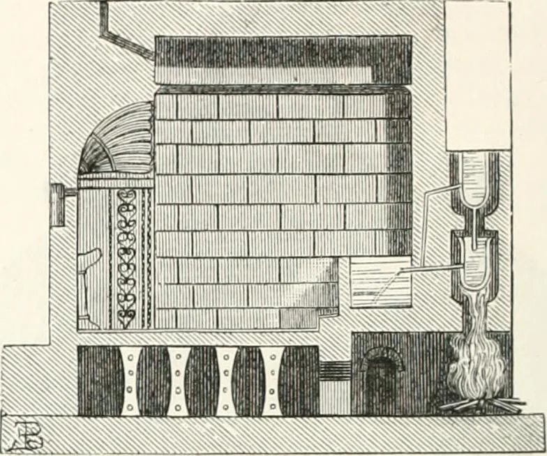 An illustration from An illustrated dictionary of words used in art and archaeology. Explaining terms frequently used in works on architecture, arms, bronzes, Christian art, colour, costume, decoration, devices, emblems, heraldry, lace, personal ornaments, pottery, painting, sculpture, &c., with their derivations, 1883, leaf 185