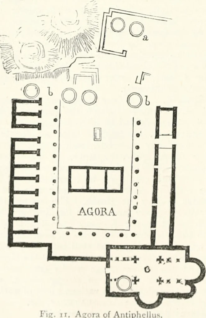 An illustration from An illustrated dictionary of words used in art and archaeology. Explaining terms frequently used in works on architecture, arms, bronzes, Christian art, colour, costume, decoration, devices, emblems, heraldry, lace, personal ornaments, pottery, painting, sculpture, &c., with their derivations, 1883, leaf 19
