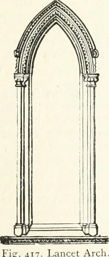 An illustration from An illustrated dictionary of words used in art and archaeology. Explaining terms frequently used in works on architecture, arms, bronzes, Christian art, colour, costume, decoration, devices, emblems, heraldry, lace, personal ornaments, pottery, painting, sculpture, &c., with their derivations, 1883, leaf 200