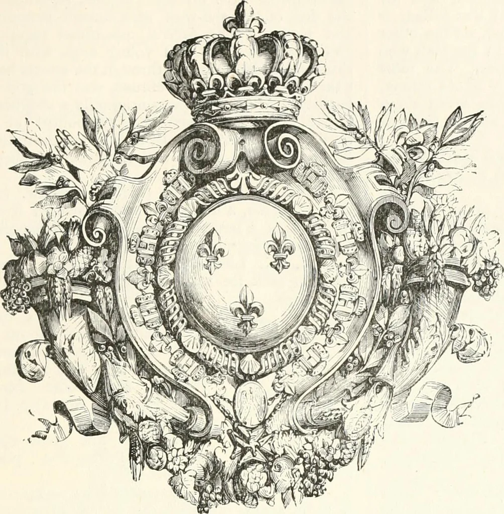 An illustration from An illustrated dictionary of words used in art and archaeology. Explaining terms frequently used in works on architecture, arms, bronzes, Christian art, colour, costume, decoration, devices, emblems, heraldry, lace, personal ornaments, pottery, painting, sculpture, &c., with their derivations, 1883, leaf 210