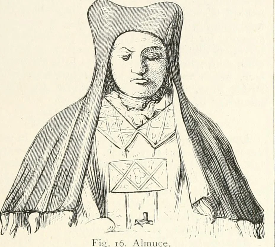 An illustration from An illustrated dictionary of words used in art and archaeology. Explaining terms frequently used in works on architecture, arms, bronzes, Christian art, colour, costume, decoration, devices, emblems, heraldry, lace, personal ornaments, pottery, painting, sculpture, &c., with their derivations, 1883, leaf 22