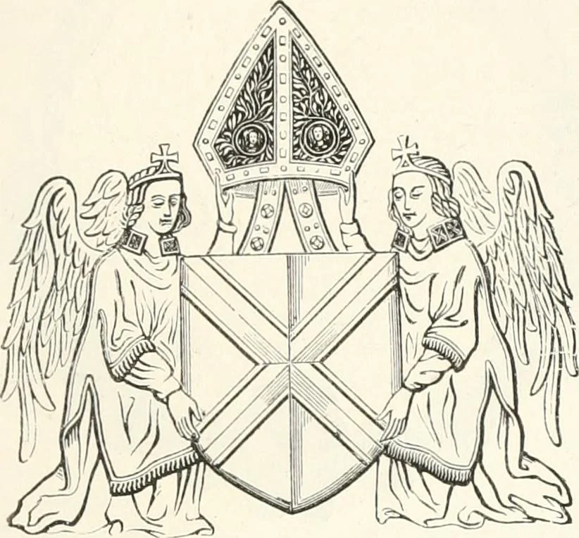 An illustration from An illustrated dictionary of words used in art and archaeology. Explaining terms frequently used in works on architecture, arms, bronzes, Christian art, colour, costume, decoration, devices, emblems, heraldry, lace, personal ornaments, pottery, painting, sculpture, &c., with their derivations, 1883, leaf 226