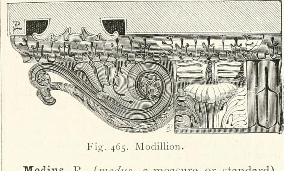 An illustration from An illustrated dictionary of words used in art and archaeology. Explaining terms frequently used in works on architecture, arms, bronzes, Christian art, colour, costume, decoration, devices, emblems, heraldry, lace, personal ornaments, pottery, painting, sculpture, &c., with their derivations, 1883, leaf 226