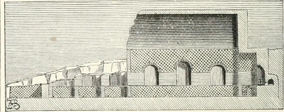 An illustration from An illustrated dictionary of words used in art and archaeology. Explaining terms frequently used in works on architecture, arms, bronzes, Christian art, colour, costume, decoration, devices, emblems, heraldry, lace, personal ornaments, pottery, painting, sculpture, &c., with their derivations, 1883, leaf 239