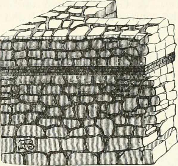 An illustration from An illustrated dictionary of words used in art and archaeology. Explaining terms frequently used in works on architecture, arms, bronzes, Christian art, colour, costume, decoration, devices, emblems, heraldry, lace, personal ornaments, pottery, painting, sculpture, &c., with their derivations, 1883, leaf 246