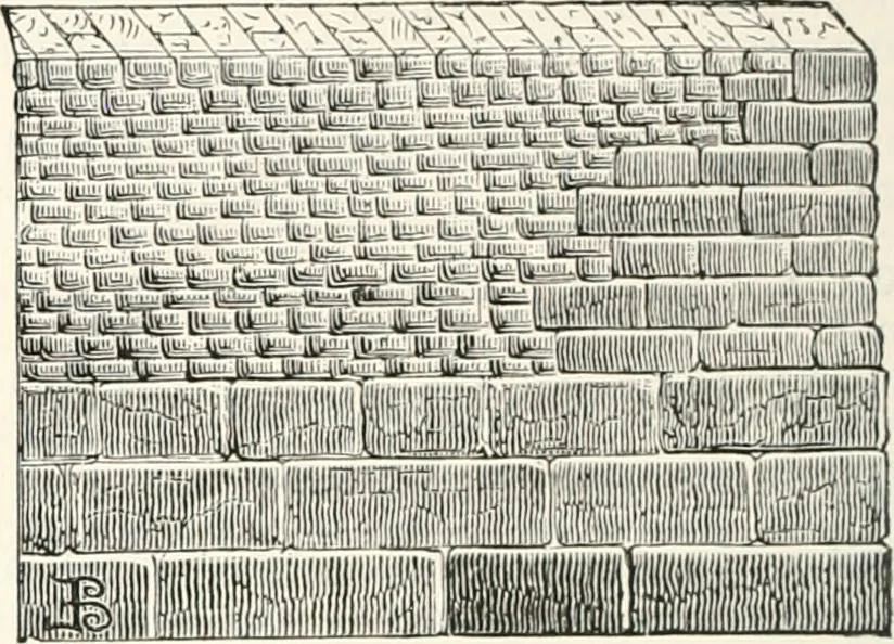 An illustration from An illustrated dictionary of words used in art and archaeology. Explaining terms frequently used in works on architecture, arms, bronzes, Christian art, colour, costume, decoration, devices, emblems, heraldry, lace, personal ornaments, pottery, painting, sculpture, &c., with their derivations, 1883, leaf 249