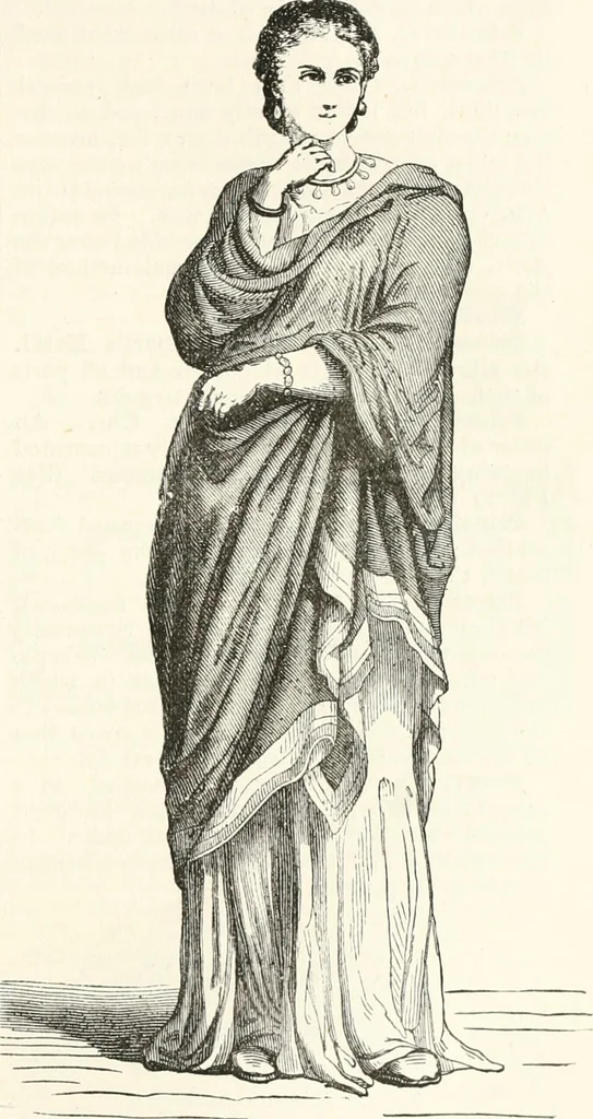 An illustration from An illustrated dictionary of words used in art and archaeology. Explaining terms frequently used in works on architecture, arms, bronzes, Christian art, colour, costume, decoration, devices, emblems, heraldry, lace, personal ornaments, pottery, painting, sculpture, &c., with their derivations, 1883, leaf 276