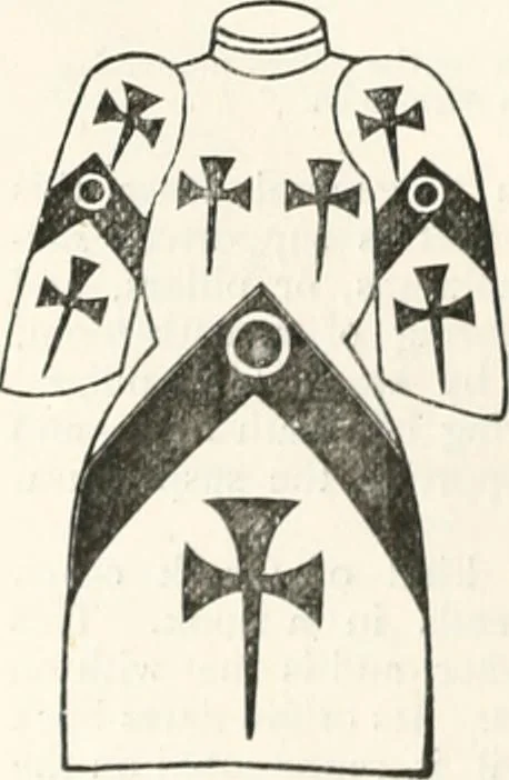 An illustration from An illustrated dictionary of words used in art and archaeology. Explaining terms frequently used in works on architecture, arms, bronzes, Christian art, colour, costume, decoration, devices, emblems, heraldry, lace, personal ornaments, pottery, painting, sculpture, &c., with their derivations, 1883, leaf 321