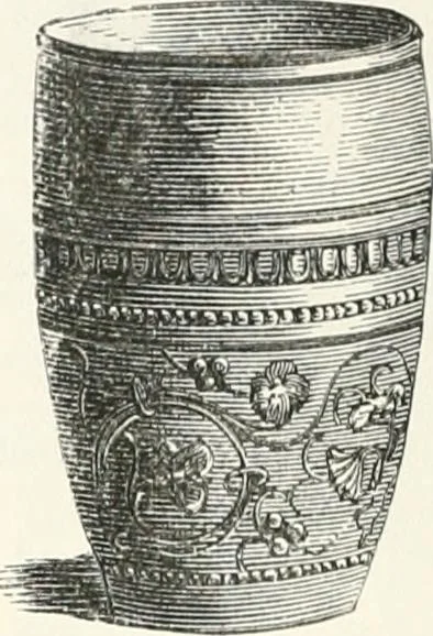 An illustration from An illustrated dictionary of words used in art and archaeology. Explaining terms frequently used in works on architecture, arms, bronzes, Christian art, colour, costume, decoration, devices, emblems, heraldry, lace, personal ornaments, pottery, painting, sculpture, &c., with their derivations, 1883, leaf 33