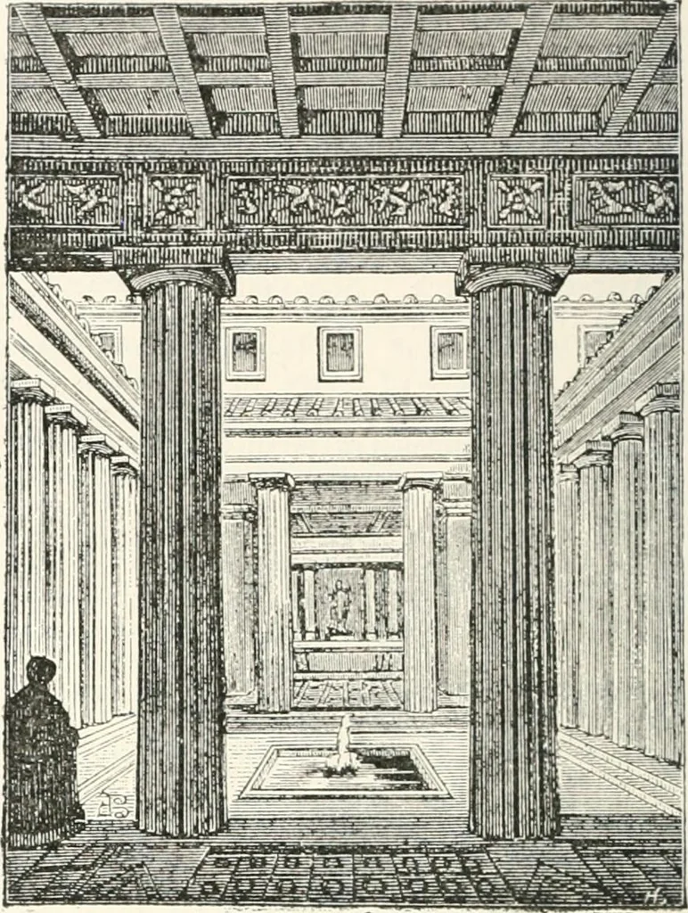 An illustration from An illustrated dictionary of words used in art and archaeology. Explaining terms frequently used in works on architecture, arms, bronzes, Christian art, colour, costume, decoration, devices, emblems, heraldry, lace, personal ornaments, pottery, painting, sculpture, &c., with their derivations, 1883, leaf 39