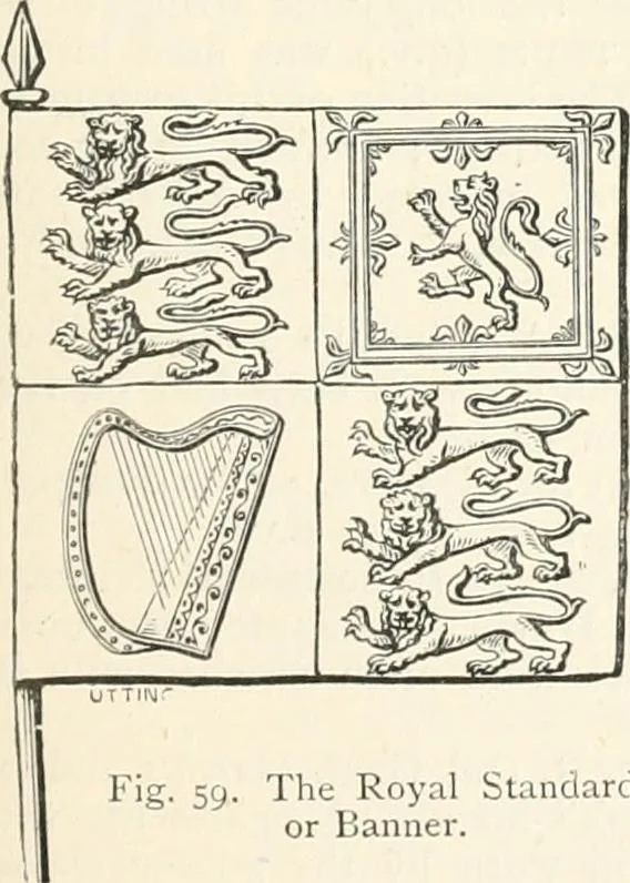 An illustration from An illustrated dictionary of words used in art and archaeology. Explaining terms frequently used in works on architecture, arms, bronzes, Christian art, colour, costume, decoration, devices, emblems, heraldry, lace, personal ornaments, pottery, painting, sculpture, &c., with their derivations, 1883, leaf 44
