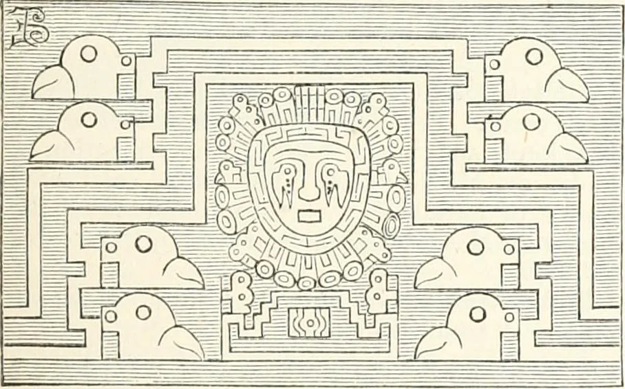 An illustration from An illustrated dictionary of words used in art and archaeology. Explaining terms frequently used in works on architecture, arms, bronzes, Christian art, colour, costume, decoration, devices, emblems, heraldry, lace, personal ornaments, pottery, painting, sculpture, &c., with their derivations, 1883, leaf 50