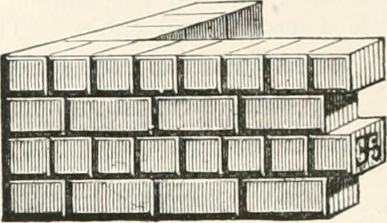 An illustration from An illustrated dictionary of words used in art and archaeology. Explaining terms frequently used in works on architecture, arms, bronzes, Christian art, colour, costume, decoration, devices, emblems, heraldry, lace, personal ornaments, pottery, painting, sculpture, &c., with their derivations, 1883, leaf 55