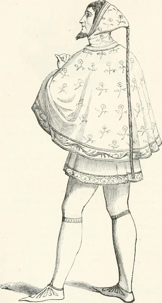 An illustration from An illustrated dictionary of words used in art and archaeology. Explaining terms frequently used in works on architecture, arms, bronzes, Christian art, colour, costume, decoration, devices, emblems, heraldry, lace, personal ornaments, pottery, painting, sculpture, &c., with their derivations, 1883, leaf 69