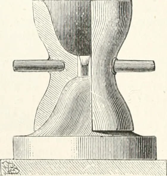 An illustration from An illustrated dictionary of words used in art and archaeology. Explaining terms frequently used in works on architecture, arms, bronzes, Christian art, colour, costume, decoration, devices, emblems, heraldry, lace, personal ornaments, pottery, painting, sculpture, &c., with their derivations, 1883, leaf 73