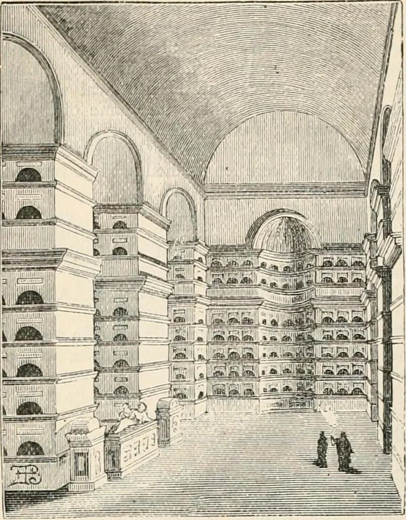 An illustration from An illustrated dictionary of words used in art and archaeology. Explaining terms frequently used in works on architecture, arms, bronzes, Christian art, colour, costume, decoration, devices, emblems, heraldry, lace, personal ornaments, pottery, painting, sculpture, &c, with their derivations, 1883, leaf 101