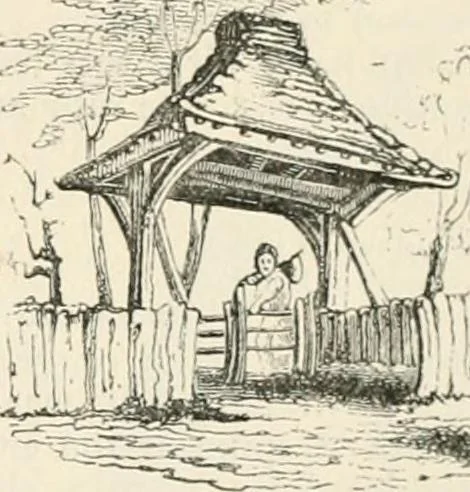 An illustration from An illustrated dictionary of words used in art and archaeology. Explaining terms frequently used in works on architecture, arms, bronzes, Christian art, colour, costume, decoration, devices, emblems, heraldry, lace, personal ornaments, pottery, painting, sculpture, &c, with their derivations, 1883, leaf 108