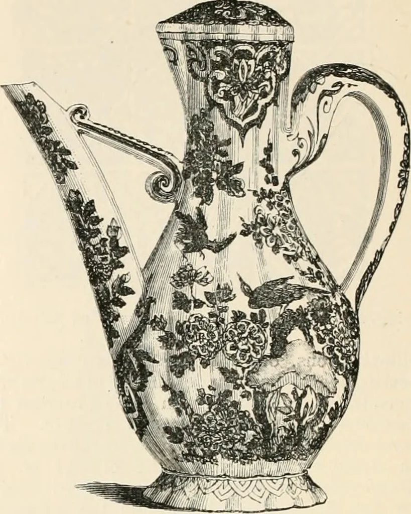 An illustration from An illustrated dictionary of words used in art and archaeology. Explaining terms frequently used in works on architecture, arms, bronzes, Christian art, colour, costume, decoration, devices, emblems, heraldry, lace, personal ornaments, pottery, painting, sculpture, &c, with their derivations, 1883, leaf 123