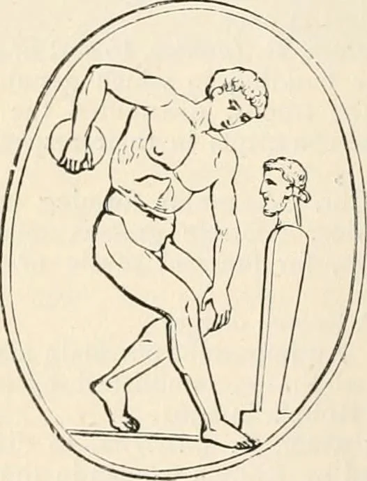 An illustration from An illustrated dictionary of words used in art and archaeology. Explaining terms frequently used in works on architecture, arms, bronzes, Christian art, colour, costume, decoration, devices, emblems, heraldry, lace, personal ornaments, pottery, painting, sculpture, &c, with their derivations, 1883, leaf 129