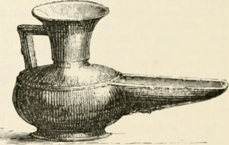 An illustration from An illustrated dictionary of words used in art and archaeology. Explaining terms frequently used in works on architecture, arms, bronzes, Christian art, colour, costume, decoration, devices, emblems, heraldry, lace, personal ornaments, pottery, painting, sculpture, &c, with their derivations, 1883, leaf 138