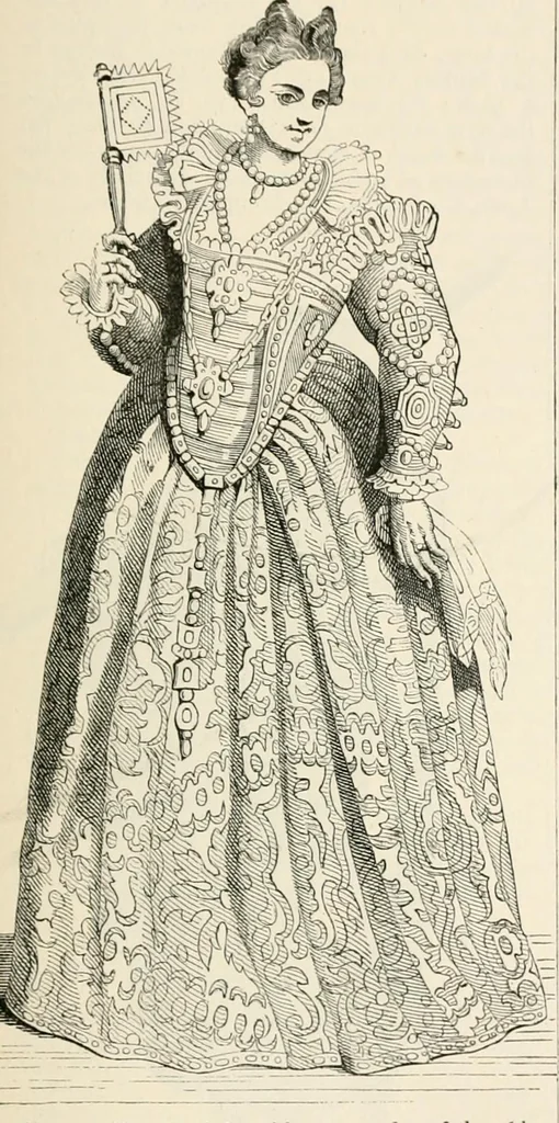 An illustration from An illustrated dictionary of words used in art and archaeology. Explaining terms frequently used in works on architecture, arms, bronzes, Christian art, colour, costume, decoration, devices, emblems, heraldry, lace, personal ornaments, pottery, painting, sculpture, &c, with their derivations, 1883, leaf 152
