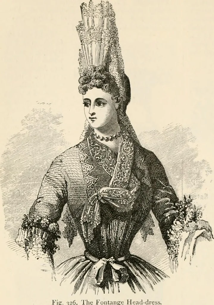 An illustration from An illustrated dictionary of words used in art and archaeology. Explaining terms frequently used in works on architecture, arms, bronzes, Christian art, colour, costume, decoration, devices, emblems, heraldry, lace, personal ornaments, pottery, painting, sculpture, &c, with their derivations, 1883, leaf 161