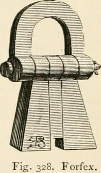 An illustration from An illustrated dictionary of words used in art and archaeology. Explaining terms frequently used in works on architecture, arms, bronzes, Christian art, colour, costume, decoration, devices, emblems, heraldry, lace, personal ornaments, pottery, painting, sculpture, &c, with their derivations, 1883, leaf 161