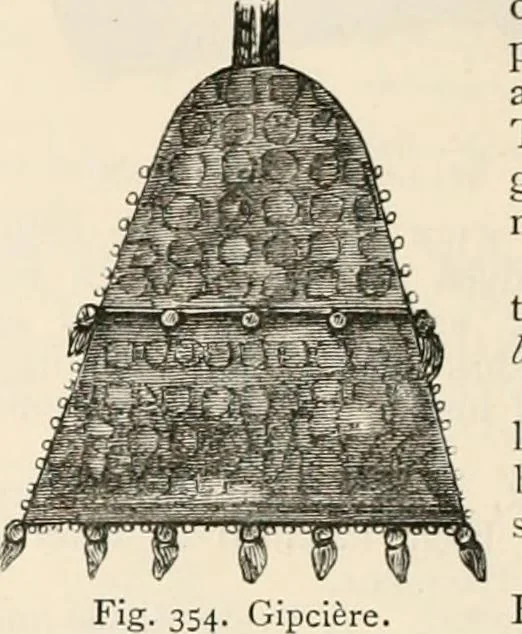 An illustration from An illustrated dictionary of words used in art and archaeology. Explaining terms frequently used in works on architecture, arms, bronzes, Christian art, colour, costume, decoration, devices, emblems, heraldry, lace, personal ornaments, pottery, painting, sculpture, &c, with their derivations, 1883, leaf 171