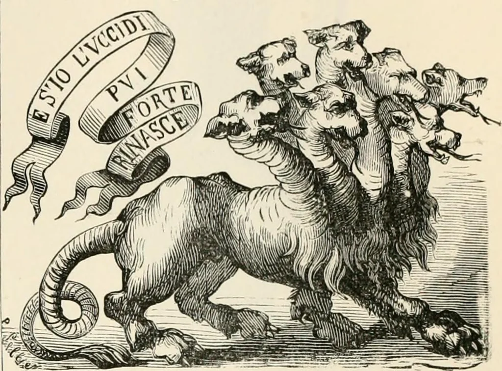 An illustration from An illustrated dictionary of words used in art and archaeology. Explaining terms frequently used in works on architecture, arms, bronzes, Christian art, colour, costume, decoration, devices, emblems, heraldry, lace, personal ornaments, pottery, painting, sculpture, &c, with their derivations, 1883, leaf 190
