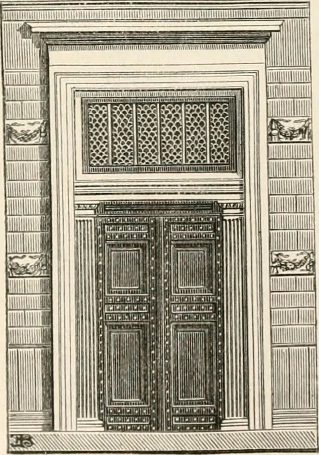 An illustration from An illustrated dictionary of words used in art and archaeology. Explaining terms frequently used in works on architecture, arms, bronzes, Christian art, colour, costume, decoration, devices, emblems, heraldry, lace, personal ornaments, pottery, painting, sculpture, &c, with their derivations, 1883, leaf 191