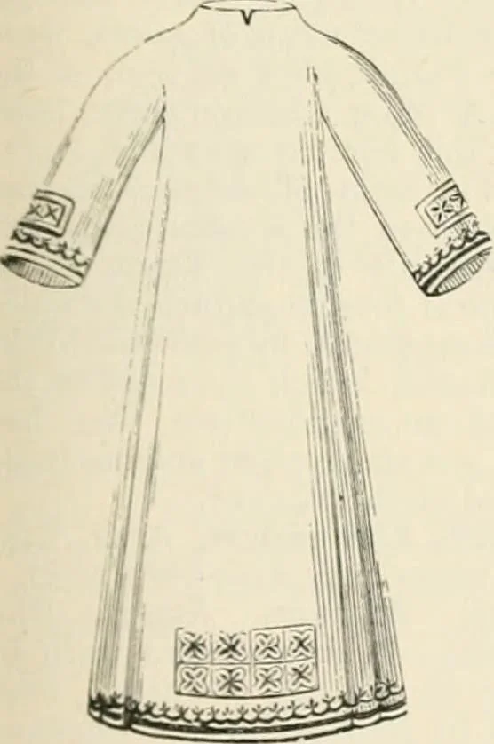 An illustration from An illustrated dictionary of words used in art and archaeology. Explaining terms frequently used in works on architecture, arms, bronzes, Christian art, colour, costume, decoration, devices, emblems, heraldry, lace, personal ornaments, pottery, painting, sculpture, &c, with their derivations, 1883, leaf 20