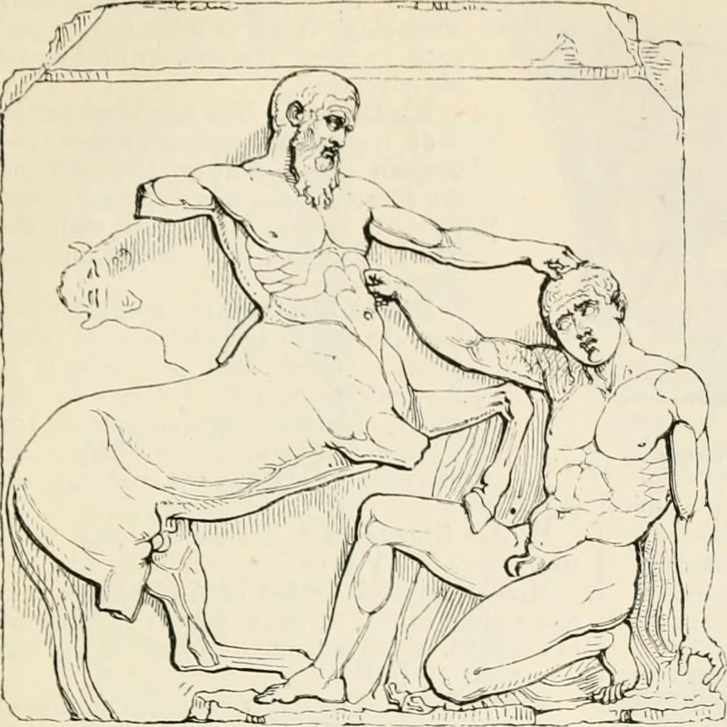 An illustration from An illustrated dictionary of words used in art and archaeology. Explaining terms frequently used in works on architecture, arms, bronzes, Christian art, colour, costume, decoration, devices, emblems, heraldry, lace, personal ornaments, pottery, painting, sculpture, &c, with their derivations, 1883, leaf 228