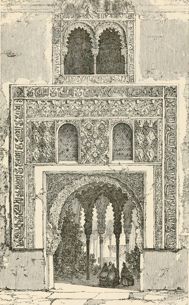 An illustration from An illustrated dictionary of words used in art and archaeology. Explaining terms frequently used in works on architecture, arms, bronzes, Christian art, colour, costume, decoration, devices, emblems, heraldry, lace, personal ornaments, pottery, painting, sculpture, &c, with their derivations, 1883, leaf 23
