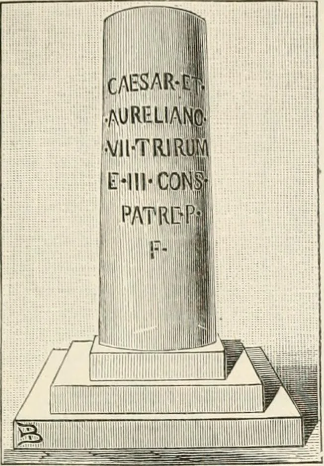 An illustration from An illustrated dictionary of words used in art and archaeology. Explaining terms frequently used in works on architecture, arms, bronzes, Christian art, colour, costume, decoration, devices, emblems, heraldry, lace, personal ornaments, pottery, painting, sculpture, &c, with their derivations, 1883, leaf 230
