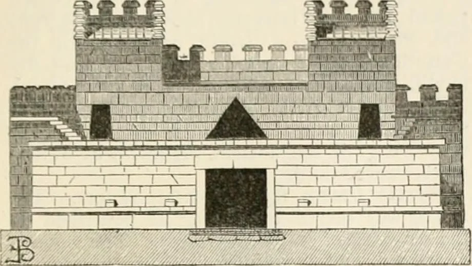 An illustration from An illustrated dictionary of words used in art and archaeology. Explaining terms frequently used in works on architecture, arms, bronzes, Christian art, colour, costume, decoration, devices, emblems, heraldry, lace, personal ornaments, pottery, painting, sculpture, &c, with their derivations, 1883, leaf 236