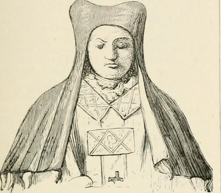 An illustration from An illustrated dictionary of words used in art and archaeology. Explaining terms frequently used in works on architecture, arms, bronzes, Christian art, colour, costume, decoration, devices, emblems, heraldry, lace, personal ornaments, pottery, painting, sculpture, &c, with their derivations, 1883, leaf 24