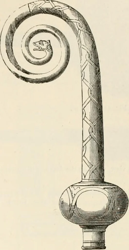 An illustration from An illustrated dictionary of words used in art and archaeology. Explaining terms frequently used in works on architecture, arms, bronzes, Christian art, colour, costume, decoration, devices, emblems, heraldry, lace, personal ornaments, pottery, painting, sculpture, &c, with their derivations, 1883, leaf 262