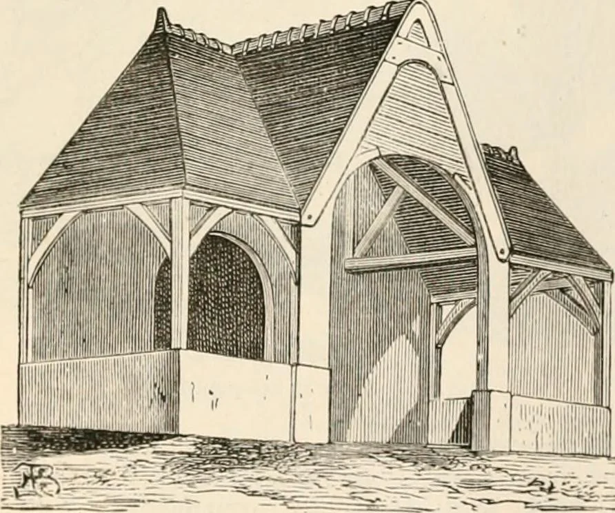 An illustration from An illustrated dictionary of words used in art and archaeology. Explaining terms frequently used in works on architecture, arms, bronzes, Christian art, colour, costume, decoration, devices, emblems, heraldry, lace, personal ornaments, pottery, painting, sculpture, &c, with their derivations, 1883, leaf 279
