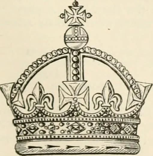 An illustration from An illustrated dictionary of words used in art and archaeology. Explaining terms frequently used in works on architecture, arms, bronzes, Christian art, colour, costume, decoration, devices, emblems, heraldry, lace, personal ornaments, pottery, painting, sculpture, &c, with their derivations, 1883, leaf 288
