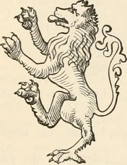 An illustration from An illustrated dictionary of words used in art and archaeology. Explaining terms frequently used in works on architecture, arms, bronzes, Christian art, colour, costume, decoration, devices, emblems, heraldry, lace, personal ornaments, pottery, painting, sculpture, &c, with their derivations, 1883, leaf 291