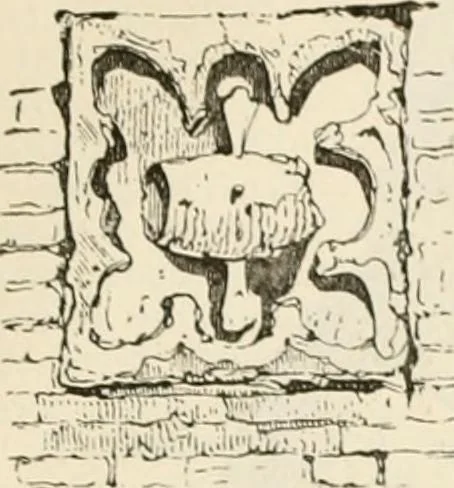 An illustration from An illustrated dictionary of words used in art and archaeology. Explaining terms frequently used in works on architecture, arms, bronzes, Christian art, colour, costume, decoration, devices, emblems, heraldry, lace, personal ornaments, pottery, painting, sculpture, &c, with their derivations, 1883, leaf 292