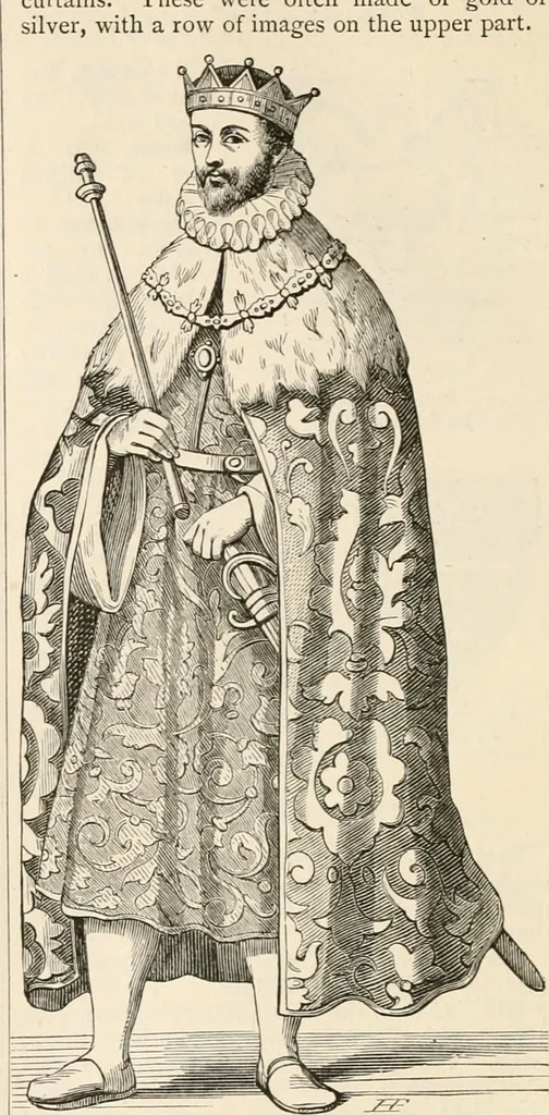 An illustration from An illustrated dictionary of words used in art and archaeology. Explaining terms frequently used in works on architecture, arms, bronzes, Christian art, colour, costume, decoration, devices, emblems, heraldry, lace, personal ornaments, pottery, painting, sculpture, &c, with their derivations, 1883, leaf 293